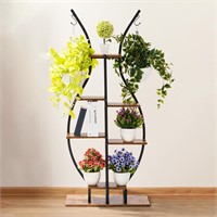 6 Tier Plant Stand Indoor  Vase-Shape Plant Shelf