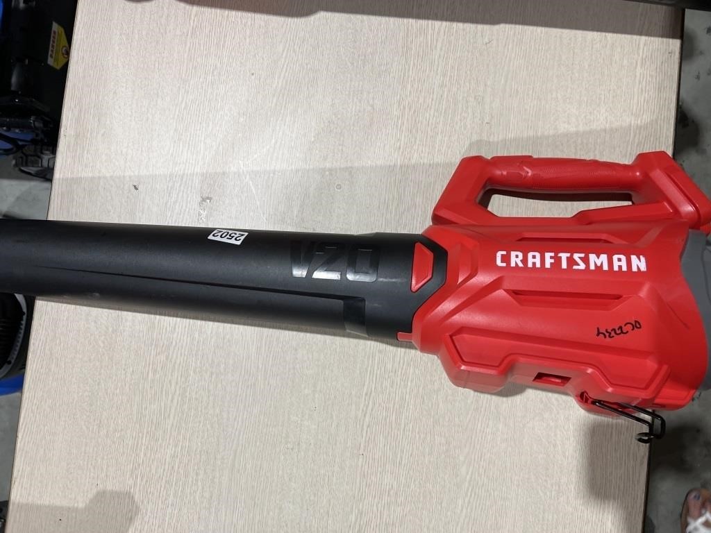 CRAFTSMAN BLOWER NO BATTERY RETAIL $120