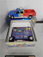 Nascar truck and pit wagon