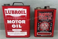 Marvel Mystery Oil, Lubroil Cans