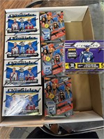 8 Boxes Sports Cards: Nascar, WWE