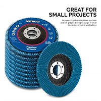 EIKO 11116A 10 Pack Zirconia Flap Discs 4-1/2