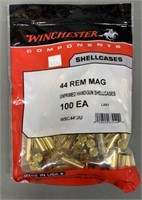 100ct Winchester .44 Mag Brass