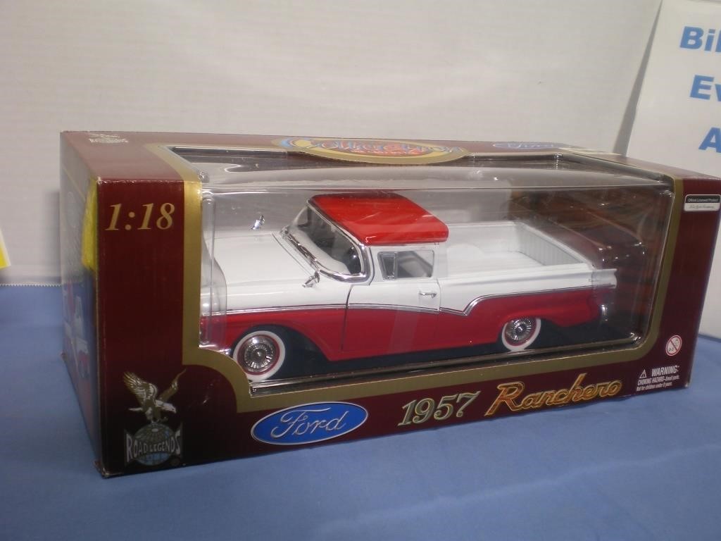 1957 Ford Ranchero, Road Legends Diecast, NOS