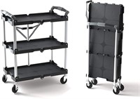 Pack-N-Roll Collapsible Service Cart, 150lb