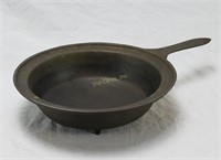Cast Iron Footed Skillet Bowl W/ Handle