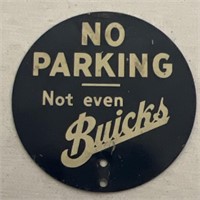 BUICK "No Parking" DST sign, small