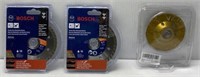 Lot of 2 Bosch/Mecase Turbo Diamond Discs NEW
