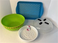 Halloween Bowl, Microwave Cover & Tray
