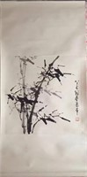 Chinese Ink Color Scroll Painting