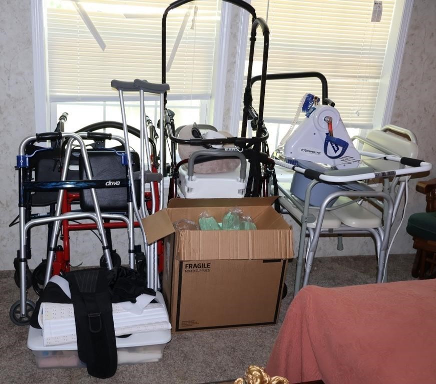 Large Collection of Medical Equipment & Supplies