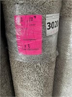 12' x 12'9" Plush Carpet Roll x 153 Sq. Ft.