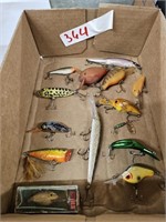 Vintage Crank Bait Fishing Lures