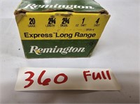 Remington Ammo 20G Full Box