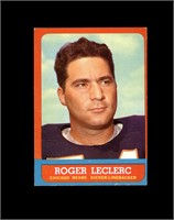 1963 Topps #64 Roger Leclerc EX to EX-MT+