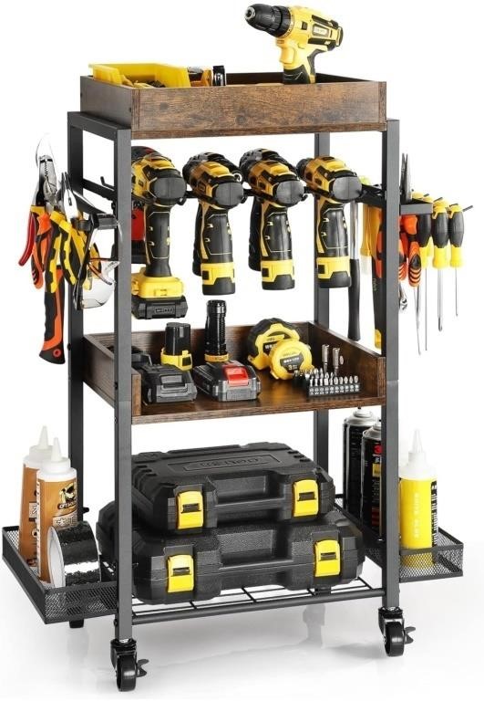 New - Power Tool Organizer Garage Storage