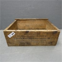 Remington Small Arms Ammuntion Wooden Box
