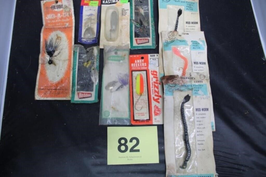 ASSORTED LURES IN BOXES