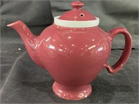 McCormick Maroon Teapot