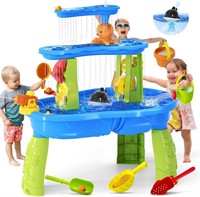 Upgraded Sand Water Table Toys for Kids,