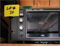 TEAC MODEL C 3RX CASSETTE DECK WITH DOLBY