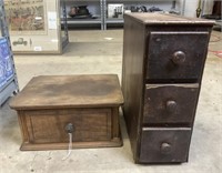 Antique Sewing Table Drawers