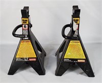 2 Black Jack 6 Ton Jack Stands