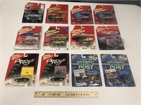 12 NIB Johnny Lightning Cars