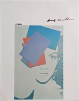 Andy Warhol Ltd Edition Print "Paloma Picasso" COA