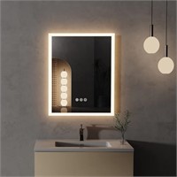 Looks New $116 Wisfor LED Lightd Bathroom Mirror: