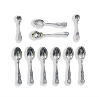 American Coin & Sterling Spoons, Gorham Etc.