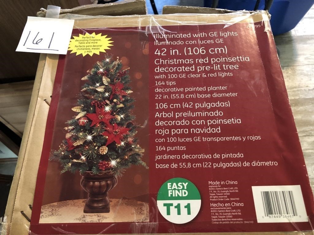 Christmas tree w/box