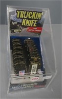 Truckin knives with bottle openers in store