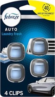 Febreze Car Air Freshener Vent Clip Laundry Fresh