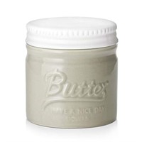DOWAN Porcelain Butter Keeper Crock, Mason Jar