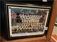 STEELERS TEAM PHOTO PLAQUE 10 X 13