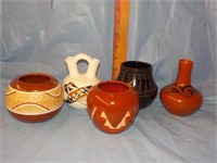 American Indian vases modern