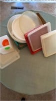 VINTAGE TUPPERWARE STORAGE CONTAINERS &