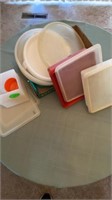 VINTAGE TUPPERWARE STORAGE CONTAINERS &