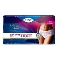 34 Ct Tena Stylish Designs Underwear for Women S/M