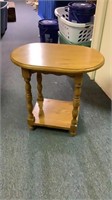 Oak side table