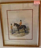 M - VINTAGE FRAMED ART 17X15" (O15)