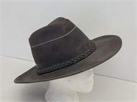 Henschel Hat Co. M Brown Felt Hat