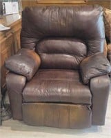 Gallery Furniture Pleather Electric Recliner