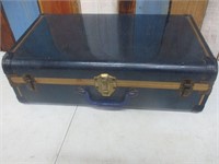 Vintage Navy Suitcase
