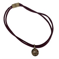 Loewe Vintage Leather Choker Necklace