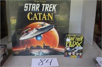 NIB CATAN STAR TREK, STAR TREK FLUXX GAMES