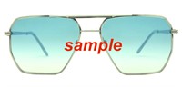 SEE Eyewear Aviator Sunglasses 5385 w/Case