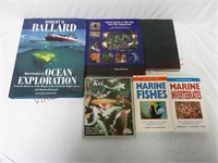 Ocean, Marine & Aquarium Books ~ Lot of 6