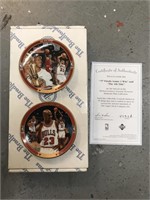 Michael Jordan greatest moments miniature plates